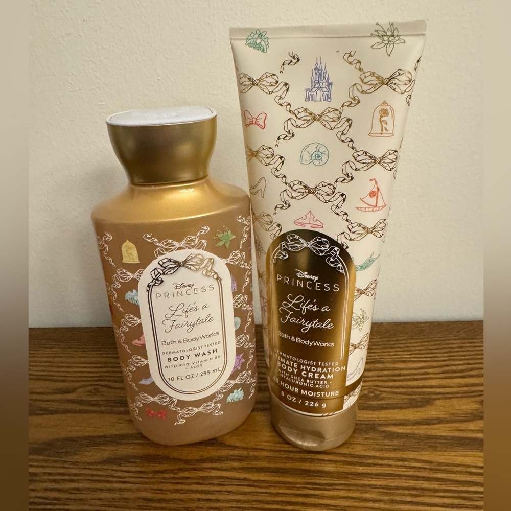 NWT Bath & Body Works x Disney Princess “Life’s a Fairytale” Duo